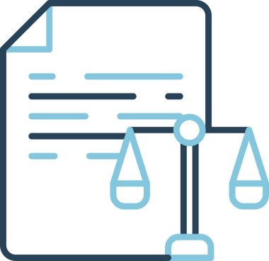 Hukuk. Web simgesi basit tasarım