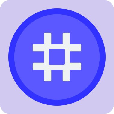 Projeniz için Hashtag simgesi