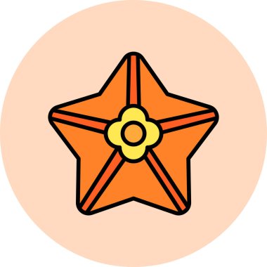 Ipomoea Batatas ikon vektör illüstrasyonu