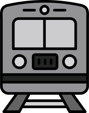 Web simgesi tren, illüstrasyon vektör  