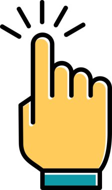 Tap hareket simgesi özet biçimi