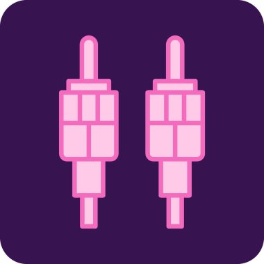 RCA Simge Vektör Resimleri Beyaz Arkaplanda İzole Edildi 