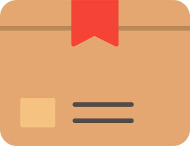 Basit ürün simgesi izole edilmiş arkaplan