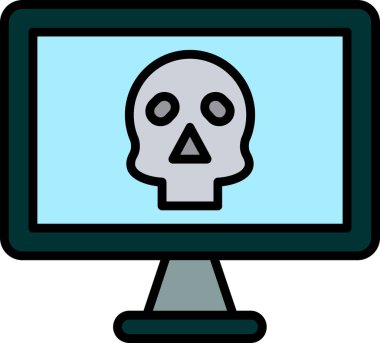 aldatmaca simgesi. Basit eleman çizimi. aldatmaca kavramı sembol tasarımı. Web ve mobil cihazlar için kullanılabilir.