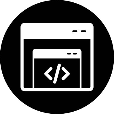 Gelişme. Web simgesi basit illüstrasyon