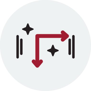 Oklar. Web simgesi basit illüstrasyon