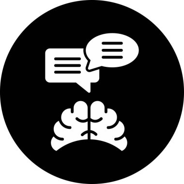 Diyalog baloncukları, iletişim konsepti, vektör illüstrasyonu