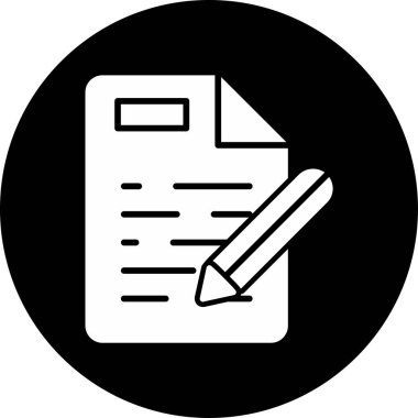 Sözleşmeli ağ simgesi, vektör illüstrasyonu