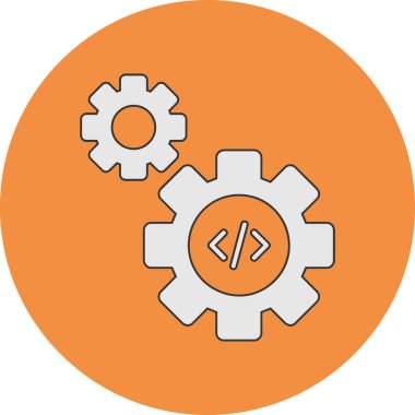 Bakım. Web simgesi vektör illüstrasyonu.