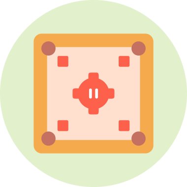 Dohyo. Web simgesi basit illüstrasyon