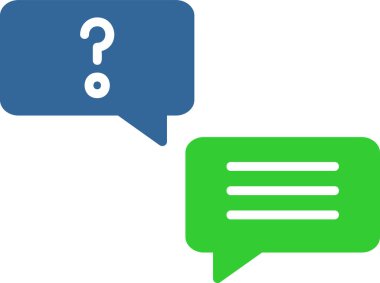 Basit Yardım simgesi, vektör illüstrasyonu