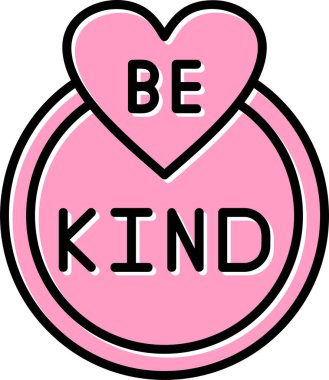 nazik ifade vektör illüstrasyonu  