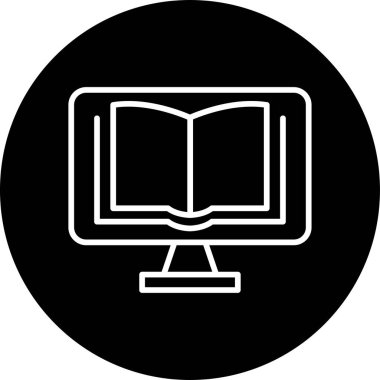 eBook simge vektör çizim