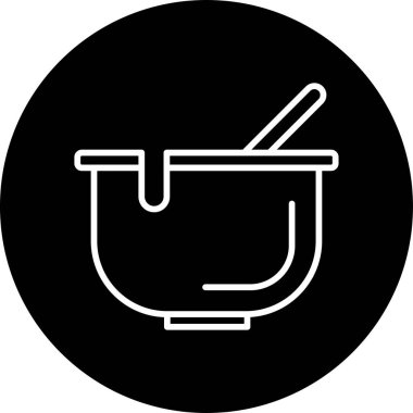 Kase web simgesi, basit vektör illüstrasyonu