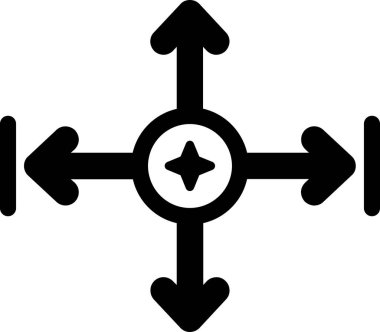 Oklar. Web simgesi basit illüstrasyon