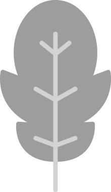 Arugula yaprağı ikonu illüstrasyonu