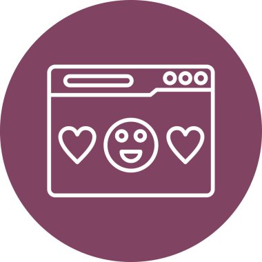 Etiket kart simgesi vektör illüstrasyonu