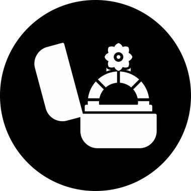 Alyans simgesi modada izole edildi 