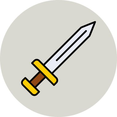 vektör kılıcı illüstrasyonu 