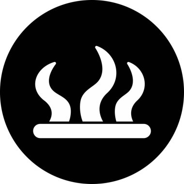 yosun simgesi vektör illüstrasyonu 