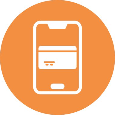 Ödeme Servis simgesi düz stil