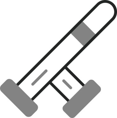 Baton web simgesi vektör illüstrasyonu