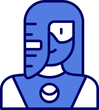 Süper kahraman ağ simgesi, vektör illüstrasyonu