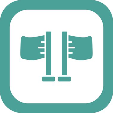 Bayraklar. Web simgesi basit illüstrasyon
