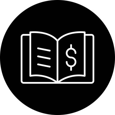 kitap simgesi, vektör illüstrasyonu basit tasarım