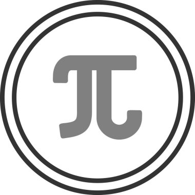 Sabit simge, vektör illüstrasyonu basit tasarım