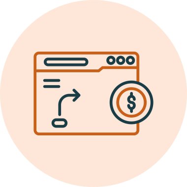 Bağış kutusu ikonu vektör illüstrasyonu