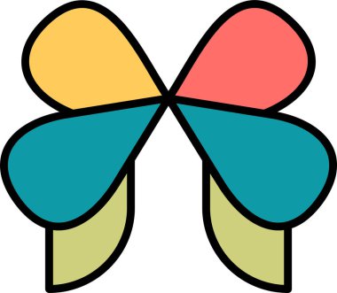 hediye simgesi vektör illüstrasyonu