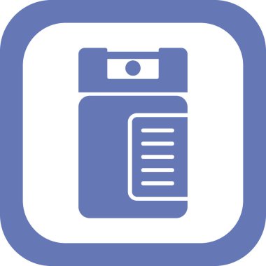 biber gazı web simgesi vektör illüstrasyonu