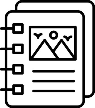 Taslak biçiminde basit bağlama simgesi