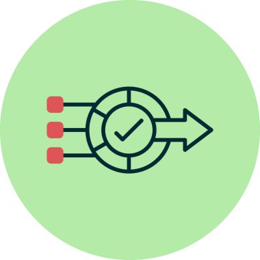 Dava edilebilir. Web simgesi basit illüstrasyon