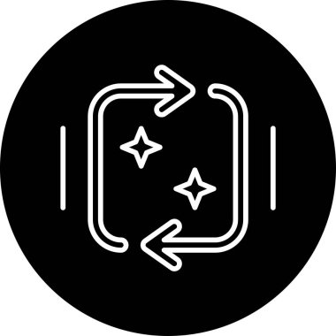 Oklar. Web simgesi basit illüstrasyon