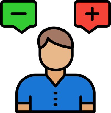 Fizibilite. Web simgesi vektör illüstrasyonu