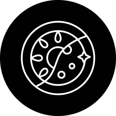 Gündüz ve Gece simgesi, vektör illüstrasyonu 