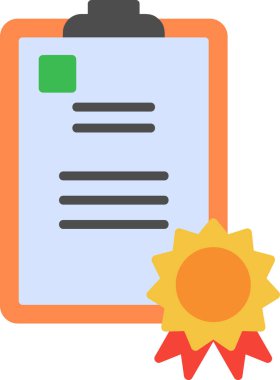 Sözleşmeli ağ simgesi, vektör illüstrasyonu