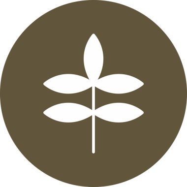 Yonca. Web simgesi basit illüstrasyon