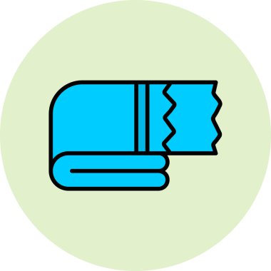 Battaniye ağ simgesi vektör illüstrasyonu