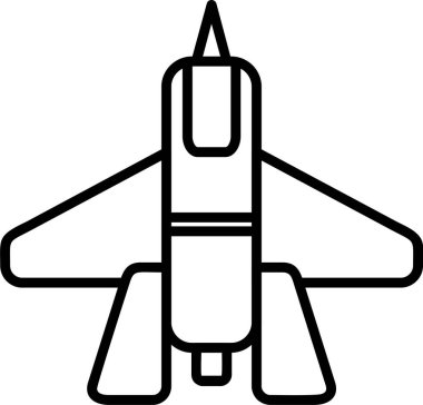 Uçak. Web simgesi basit illüstrasyon