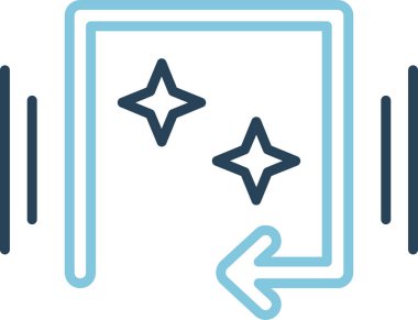 Oklar. Web simgesi basit illüstrasyon