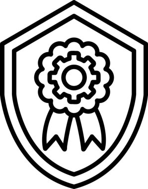 ödül rozeti simgesi vektör illüstrasyon