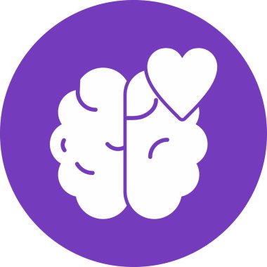 Zihinsel Sağlık ikonu konsept vektör çizimi