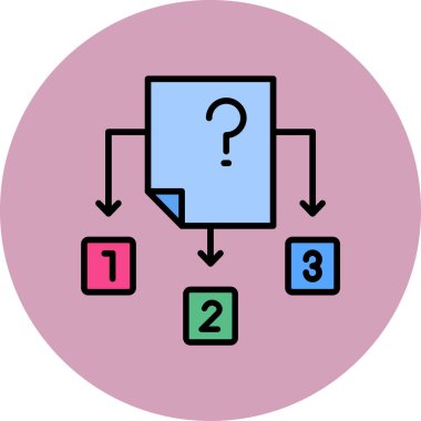 Seçim Web simgesi vektör illüstrasyonu