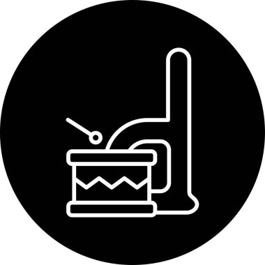 Küçük d harf vektör illüstrasyonu 