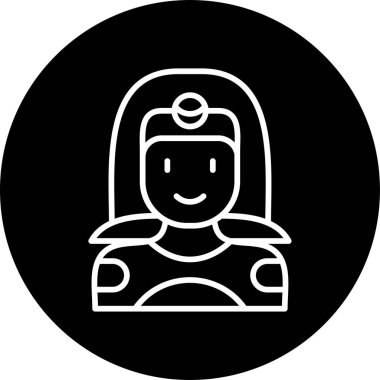 Süper kahraman ağ simgesi, vektör illüstrasyonu