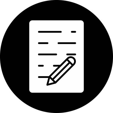 Anlaşmanın vektör illüstrasyonu modern simge