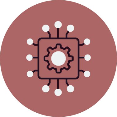 Dijital simge. Web tasarımı için özet çizim vektörü